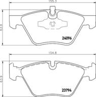 8DB 355 011-941 - Klocki hamulcowe HELLA PAGID 