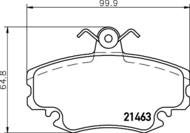 8DB 355 012-671 - Klocki hamulcowe HELLA PAGID 