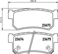 8DB 355 012-501 - Klocki hamulcowe HELLA PAGID 