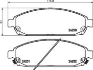 8DB 355 012-101 - Klocki hamulcowe HELLA PAGID 