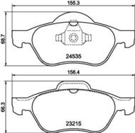 8DB 355 013-271 - Klocki hamulcowe HELLA PAGID 