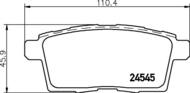 8DB 355 013-261 - Klocki hamulcowe HELLA PAGID 