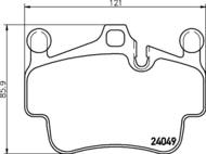 8DB 355 014-161 - Klocki hamulcowe HELLA PAGID 