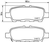 8DB 355 014-561 - Klocki hamulcowe HELLA PAGID 