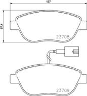 8DB 355 015-791 - Klocki hamulcowe HELLA PAGID 