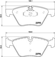 8DB 355 015-031 - Klocki hamulcowe HELLA PAGID 