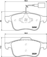 8DB 355 015-531 - Klocki hamulcowe HELLA PAGID 