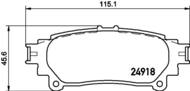 8DB 355 015-371 - Klocki hamulcowe HELLA PAGID 