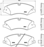 8DB 355 015-551 - Klocki hamulcowe HELLA PAGID 