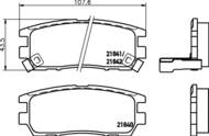 8DB 355 016-471 - Klocki hamulcowe HELLA PAGID 