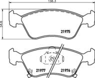 8DB 355 016-981 - Klocki hamulcowe HELLA PAGID 