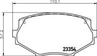 8DB 355 016-861 - Klocki hamulcowe HELLA PAGID 