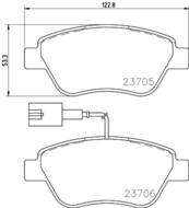 8DB 355 016-071 - Klocki hamulcowe HELLA PAGID 