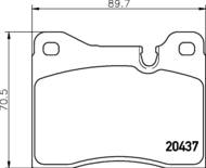 8DB 355 017-561 - Klocki hamulcowe HELLA PAGID 