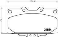 8DB 355 017-211 - Klocki hamulcowe HELLA PAGID 