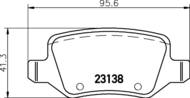 8DB 355 018-531 - Klocki hamulcowe HELLA PAGID 