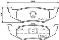 8DB 355 018-661 - Klocki hamulcowe HELLA PAGID 