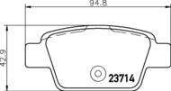 8DB 355 018-851 - Klocki hamulcowe HELLA PAGID 