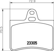 8DB 355 019-441 - Klocki hamulcowe HELLA PAGID 