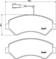 8DB 355 019-901 - Klocki hamulcowe HELLA PAGID 