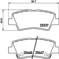 8DB 355 020-371 - Klocki hamulcowe HELLA PAGID 