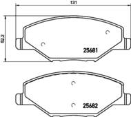 8DB 355 020-521 - Klocki hamulcowe HELLA PAGID 