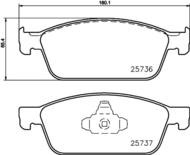 8DB 355 020-831 - Klocki hamulcowe HELLA PAGID 