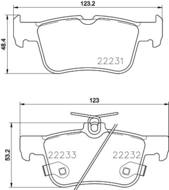 8DB 355 023-301 - Klocki hamulcowe HELLA PAGID 