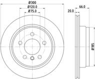 8DD 355 118-271 - Tarcza hamulcowa HELLA PAGID 