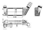 009-018-0002 - Chłodnica powietrza DEPO (intercooler) PSA C8/JUMPY 2.0HDI/SCUDO/807/EXPERT