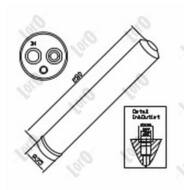 030-021-0002 - Osuszacz klim.DEPO MAZDA 3/6/CX-5/CX-7 02-