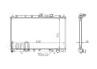 033-017-0020 - Chłodnica wody DEPO MITSUBISHI GALANT - 11/92-12/97 / COLT - 03/92-02/96 / GAL
