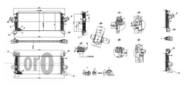 037-018-0014 - Chłodnica powietrza DEPO (intercooler) OPEL INSIGNIA 08-/ZAFIRA C 1.4-1.6T 11-