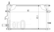 052-016-0004 - Skraplacz klimat.DEPO VOLVO S60 00-04 /S70/V70 00- /S80 98-