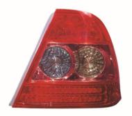 212-19K5PXLD-AE - Lampa tylna DEPO TOYOTA /zestaw/czerwone, żółty, z wiązką, Sedan