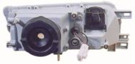 215-1141L-LD-EM - Reflektor DEPO /L/ NISSAN H4/H3 reg. elekt.SLX +GT PRIMERA (P10)