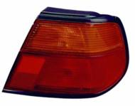 215-19A5L-U - Lampa tylna DEPO /L/ NISSAN zewn. czerw/Hatchback ALMERA (N15) 5D-