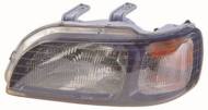 217-1122R-LD-EM - Reflektor DEPO /P/ HONDA H4 z EM reg. elekt. CIVIC-09/94-01/97