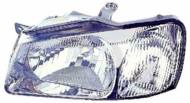 221-1116L-LD-E - Reflektor DEPO /L/ HYUNDAI H4 biały/reg.manualna/z lampą pozyc