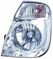 223-1117L-LD-EM - Reflektor DEPO /L/ KIA H4 wewn./chrom/z EM reg.elekt.BONGO-