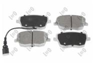 231-01-236 - Klocki hamulcowe DEPO VAG CORDOBA 02- IBIZA 02- VAG FABIA 99- ROMSTER 06- VAG POL