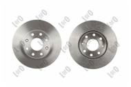 231-03-058-2 - Tarcza hamulcowa DEPO COAT /przód/ 236x20 CHEVROLET AVEO 06- KALOS 05- SPARK 10-