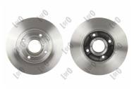 231-04-072 - Tarcza hamulcowa DEPO /tył/ 240X8 RENAULT CLIO III 05-/MEGANE II 03-/MODUS 04-