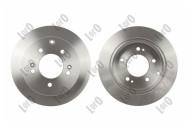 231-04-092 - Tarcza hamulcowa DEPO /tył/ 262X10 KIA SOUL 09-/SOUL II 14-