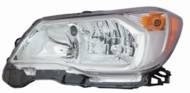 320-1124L-AS1 - Reflektor DEPO SUBARU 2.5L/chrom/SAE.FORESTER.14-15 FORESTER.