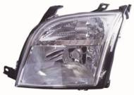 431-1155L-LD-EM - Reflektor DEPO /L/ FORD H4 biały+siln. z żarówką FUSION-08/02-