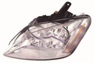 431-1158L-LD-EM - Reflektor DEPO /L/ FORD H7/H1 reg. elekt. FOCUS C-MAX-10/03-02