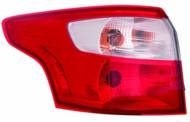 431-19A8R-UE - Lampa tylna DEPO /P/ FORD czerw/biały, Kombi FOCUS-04/11-