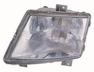 440-1119L-LD-E - Reflektor DEPO /L/ DB H4/H1 z reg. V-CLASS/VITO-02/96-09/03