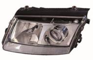 441-1156L-ND-EM - Reflektor DEPO /L/ VAG XENON H7 przezr. reg. elekt. PASSAT (B